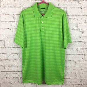 Chaps 78 GOLF men’s polo stay dry green nwot A60